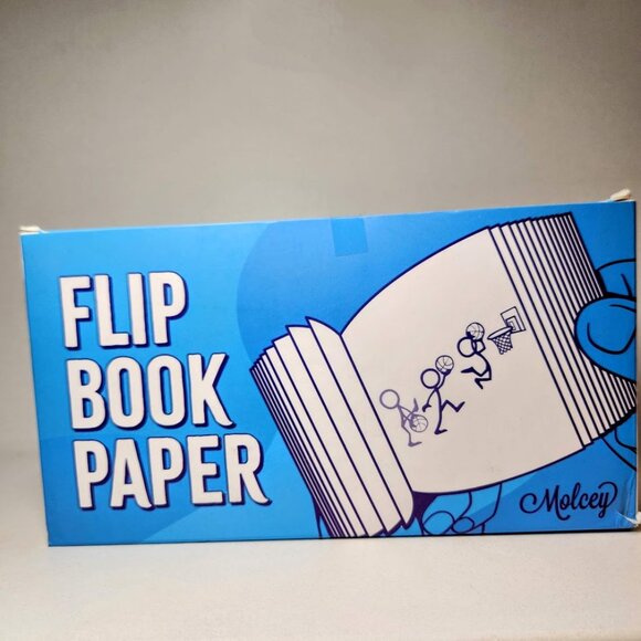 Black Flip Book 720 Sheets (1480 Pages) Animation Paper Sketch Drawing comic boo - Picture 3 of 7